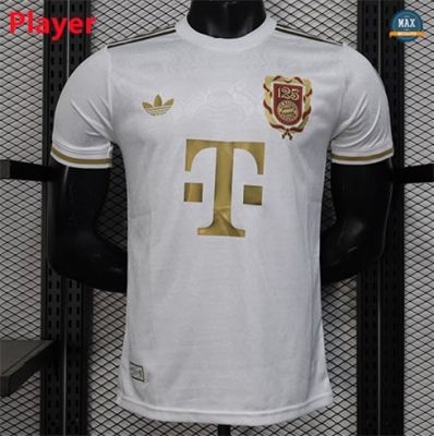 Max Maillot Player Version 2024/25 Bayern Munich 125e anniversaire Blanc