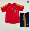 Max Maillot Rétro 2008 Espagne Enfant Domicile