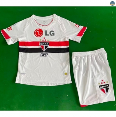 Max Maillot Retro 2007-08 Sao Paulo Enfant Domicile