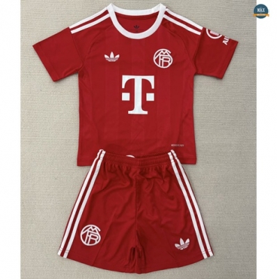Max Maillots Bayern Munich Enfant Gardien De But Rouge 2025/26