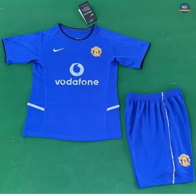 Max Maillot Retro 2002-03 Manchester United Enfant Third
