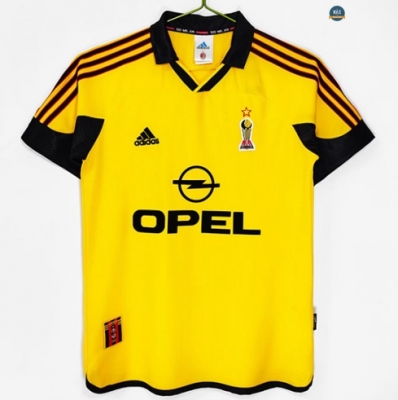 Max Maillots foot Retro 1999-00 AC Milan Exterieur