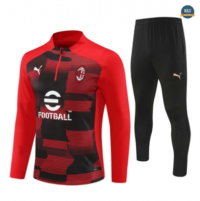 Mode‎ Max Survetement Enfant AC Milan 2024/25 rouge