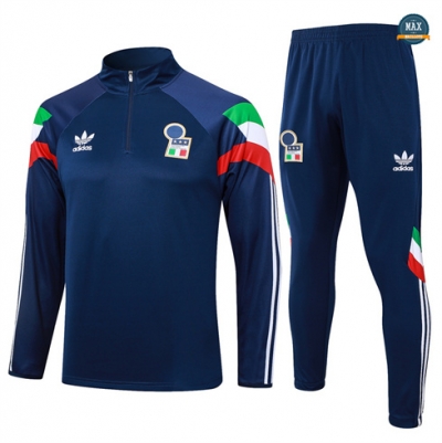 Soldes Max Survetement Italie 2024/25 Bleu