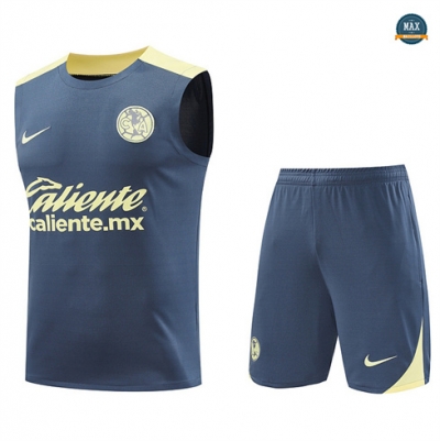 Grossiste Max Maillot Training América Ensemble Short Débardeur 2024/25 Gris