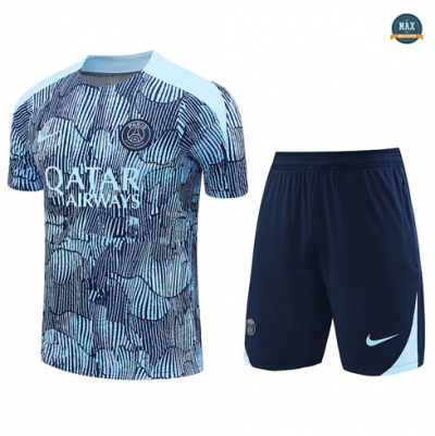 Soldes Max Maillots Training Paris Paris Saint Germain + Short 2024/25 Bleu
