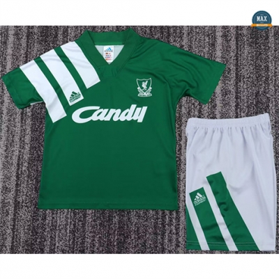 Max Maillot Retro 1991-92 Liverpool Enfant Exterieur