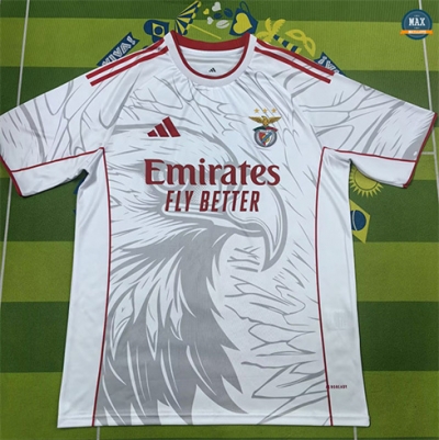 Max Maillots Benfica Blanc 2025/26