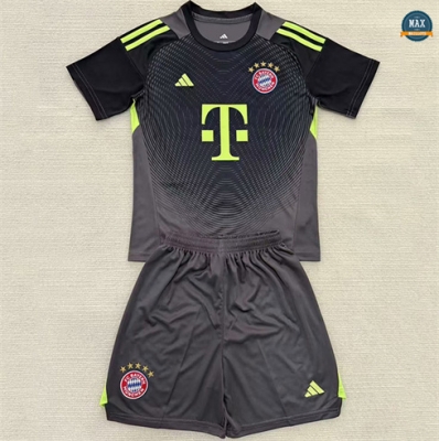Max Maillots Bayern Munich Enfant Gardien De But noir 2025/26