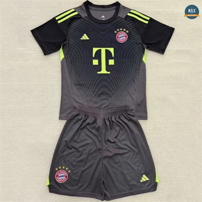 Max Maillots Bayern Munich Enfant Gardien De But noir 2025/26