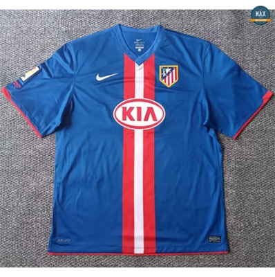 Max Maillots Rétro 2010-11 Atletico Madrid Exterieur