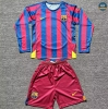 Max Maillots Retro 2005-06 Barcelone Enfant ucl Domicile Manche Longue