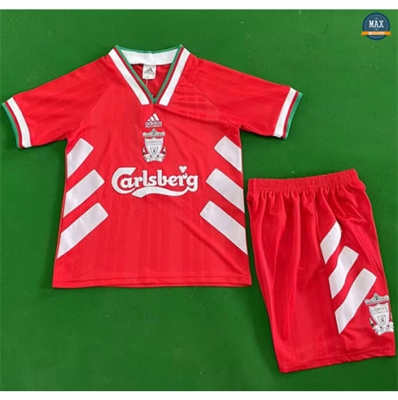 Maillot Retro Foot 1993-95 Liverpool Enfant Domicile