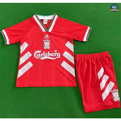 Maillot Retro Foot 1993-95 Liverpool Enfant Domicile