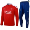Maxmaillots Survetement PSG 2025/26 Rouge/Bleu/Blanc Pas Chere