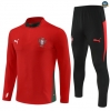Maxmaillots Survetement Portugal 2025/26 Rouge/Noir discout