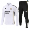 Maxmaillots Survetement Real Madrid 2025/26 Noir/Blanc/Jaune/Blanc/Noir Online