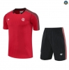 Maxmaillots Training Flamengo + Short 2025/26 Rouge/Noir Pas Cher