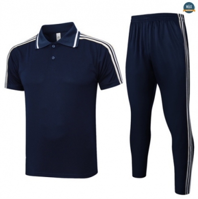 Maxmaillots Training Polo Juventus 2025/26 Bleu Marine/Blanc personnalisé