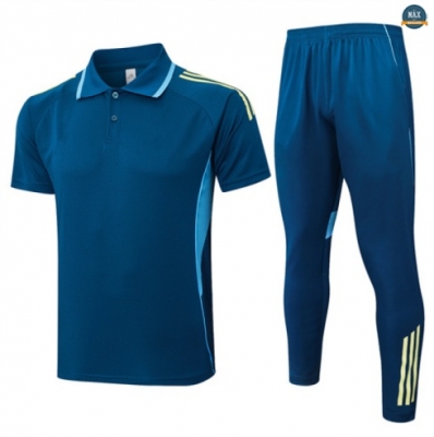 Maxmaillots Training Polo Juventus 2025/26 Bleu Clair/Jaune Pas chèr