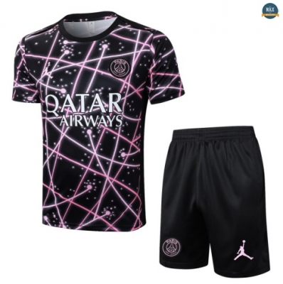 Maxmaillots Training PSG + Short 2025/26 Noir Pas Cher