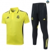 Maxmaillots Training Polo Real Madrid 2025/26 Jaune/Noir Pas chèr