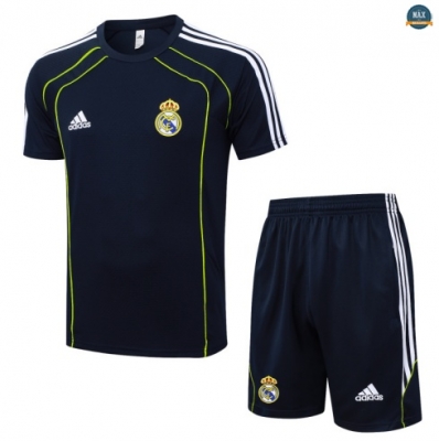 Maxmaillots Training Real Madrid + Short 2025/26 Vert/Blanc/Vert Pas Chere