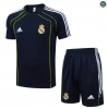 Maxmaillots Training Real Madrid + Short 2025/26 Vert/Blanc/Vert Pas Chere
