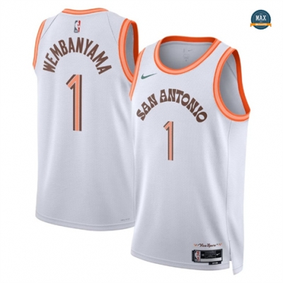 Max Maillot Victor Wembanyama, San Antonio Spurs 2023/24 - City