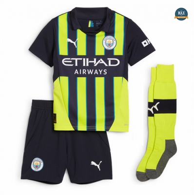 Max Maillots Manchester City Enfant Exterieur 2024/25