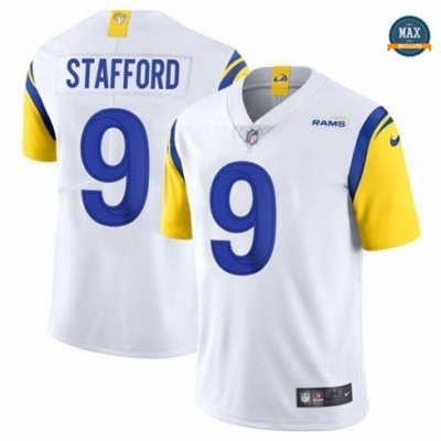 Max Maillot Matthew Stafford, Los Angeles Rams - Blanc