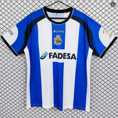Max Maillots Retro 2001-02 Deportivo de La Coruña Domicile