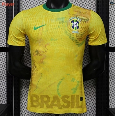 Max Maillot Foot Player Version 2026/27 Brésil spéciale Jaune