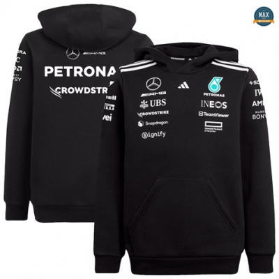 Max Maillots Sweatshirt à capuche Mercedes AMG Petronas F1 2025/26