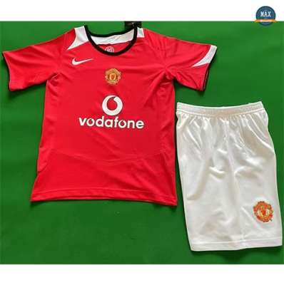 Maillots Retro 2005-06 Manchester United Enfant Domicile