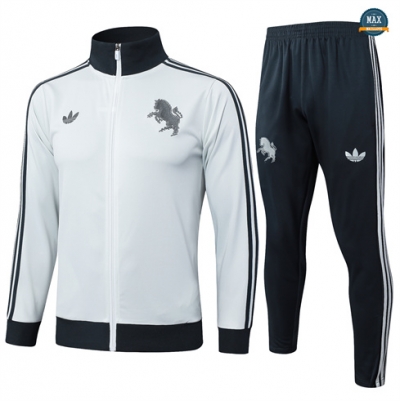 Veste Survetement Enfant Juventus 2024/25 gris clair