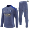 Grossiste Max Survetement Inter Milan 2025/26 Gris foncé/bleu