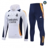 Survetement Sweatshirt à capuche Real Madrid 2024/25 Blanc