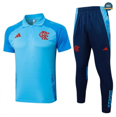 Max Maillots Training Flamengo Polo + Pantalon 2024/25 bleu