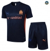 Maillot Training Olympique Marseille + Short 2024/25 bleu marine