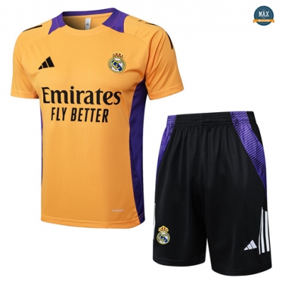 Max Maillot Training Real Madrid + Short 2024/25 orange