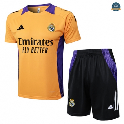 Max Maillot Training Real Madrid + Short 2024/25 orange