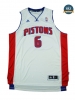 Josh Smith, Detroit Pistons - blanc