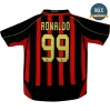 Maillot Retro 2006-07 AC Milan Domicile (99 Ronaldo)