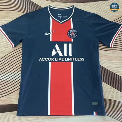 Max Maillots Rétro 2020-21 Paris Saint Germain Domicile
