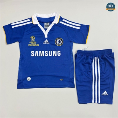 Max Maillot Rétro 2007-08 Chelsea Enfant Domicile