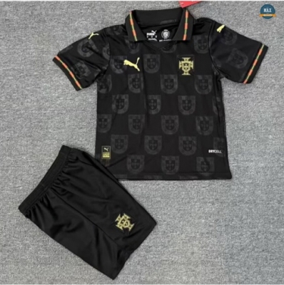 Max Maillots Portugal Enfant Exterieur Noir 2026/27