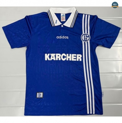 Max Maillot Retro 1996-97 Schalke 04 Domicile