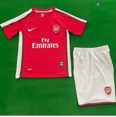 Max Maillot foot Retro 2008-10 Arsenal Enfant Domicile