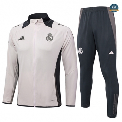 Mode‎ Max Veste Survetement Real Madrid 2024/25 gris clair